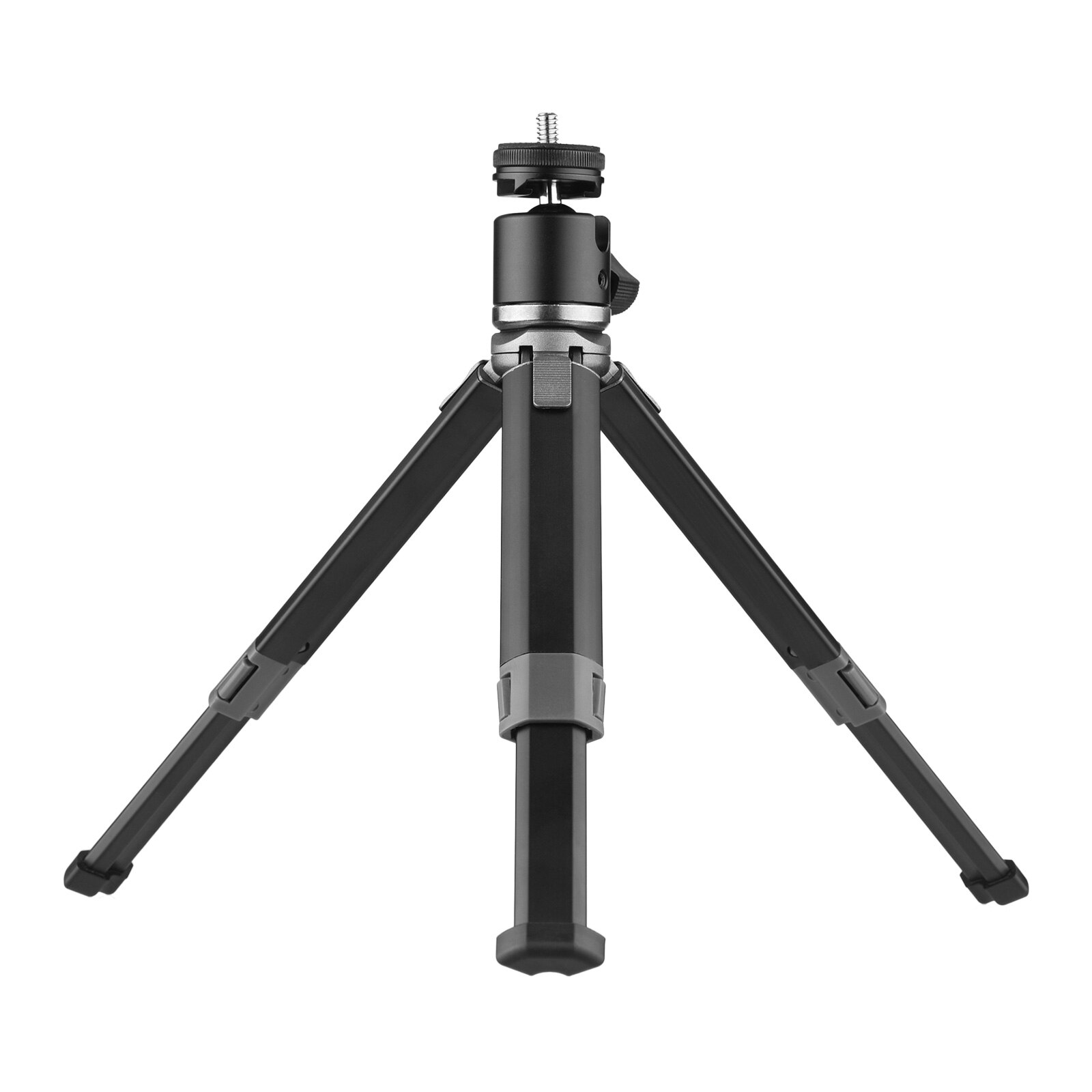 Portable Mini Tripod Lightweight Extendable Tripod Stand Handle Grip with 4 Levels of Adjustable Height for Phone Camera Video: BJ131
