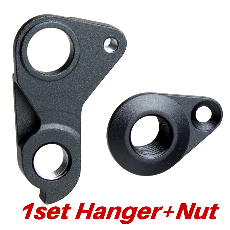 Derailleur Hanger Voor Vitus 22 Stof Energie Vitesse ZX-1 Evo Cr/Crs/Crx E-Emitter Echt Thru-As Achterpat: 1Set Hanger Nut