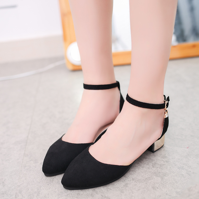ALOHAS Thekla Zwarte Leren Ballet Flats Black Dames