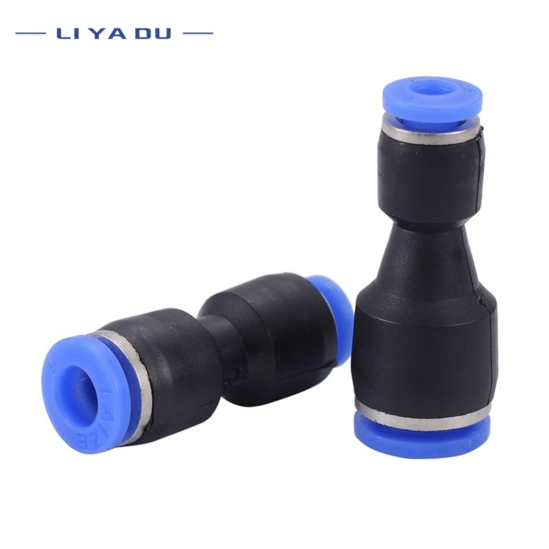 Manguera neumática de empuje tipo táctil, neumática, serie PG, 10mm, 8mm, 6mm, 12mm, 4mm, para acoplamientos rápidos neumáticos, PG6-4 PG6-8 PG6-10