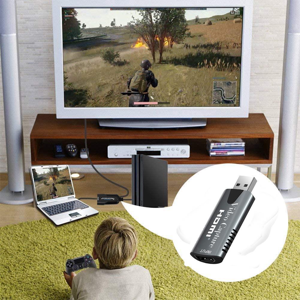 Mini Video Capture Card HDMI to USB 2.0 Video Grabber Game DVD HD Camera Recording Video Capture Card