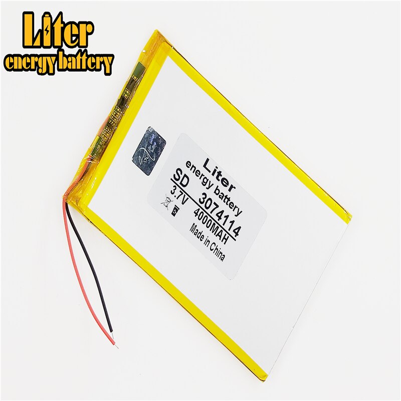 3.7 V lithium polymer battery 4000 mah ultra-thin high-capacity DIY tablet 3074114