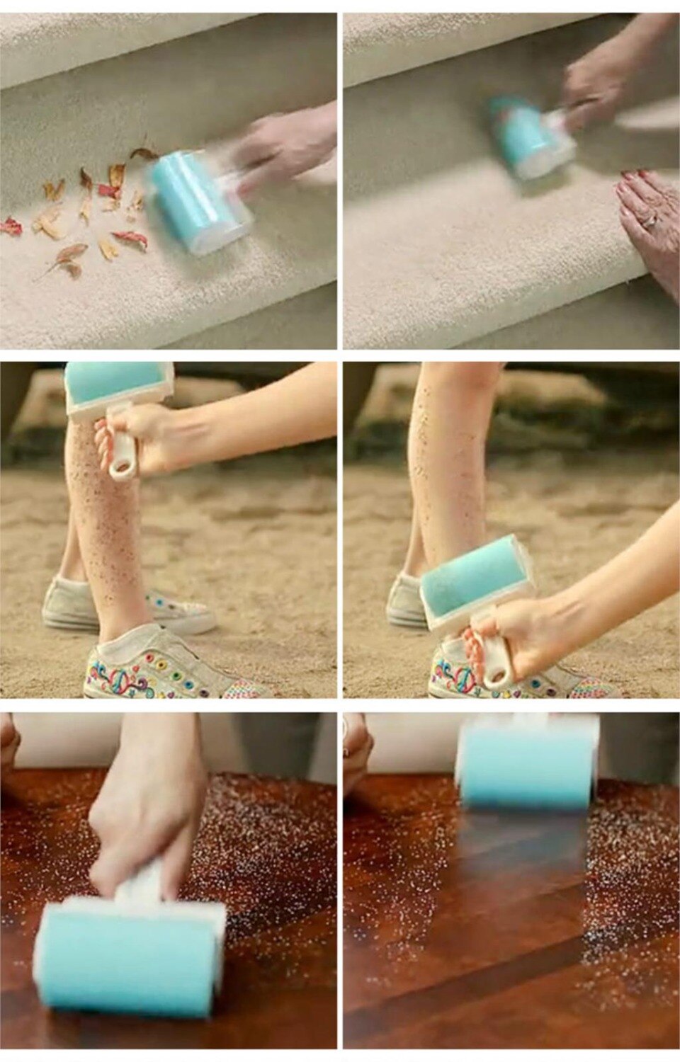 Wasbaar kleverige haar kleverige kleren kleverige voor wol dust catcher tapijt lakens haar zuigen kleverige stof drum