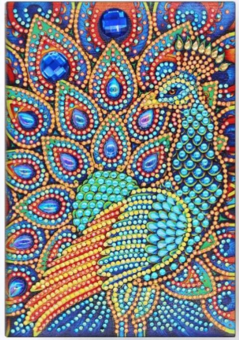 A5 Notebook DIY Special Shaped Diamond Painting Notebook Butterfly flower Diary Book Embroidery Diamond Cross Stitch: Notebook-5