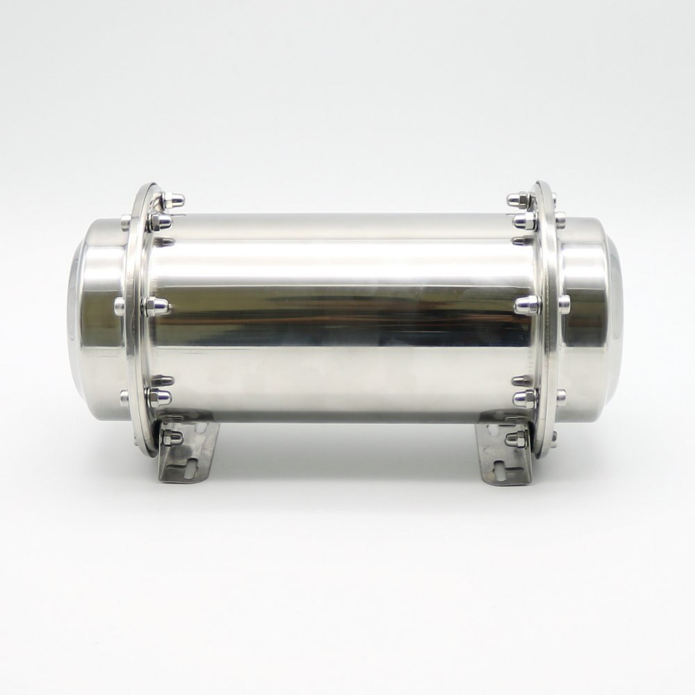 Stainless Steel Time Capsule Waterproof Lock Container Storage Future 10.2"