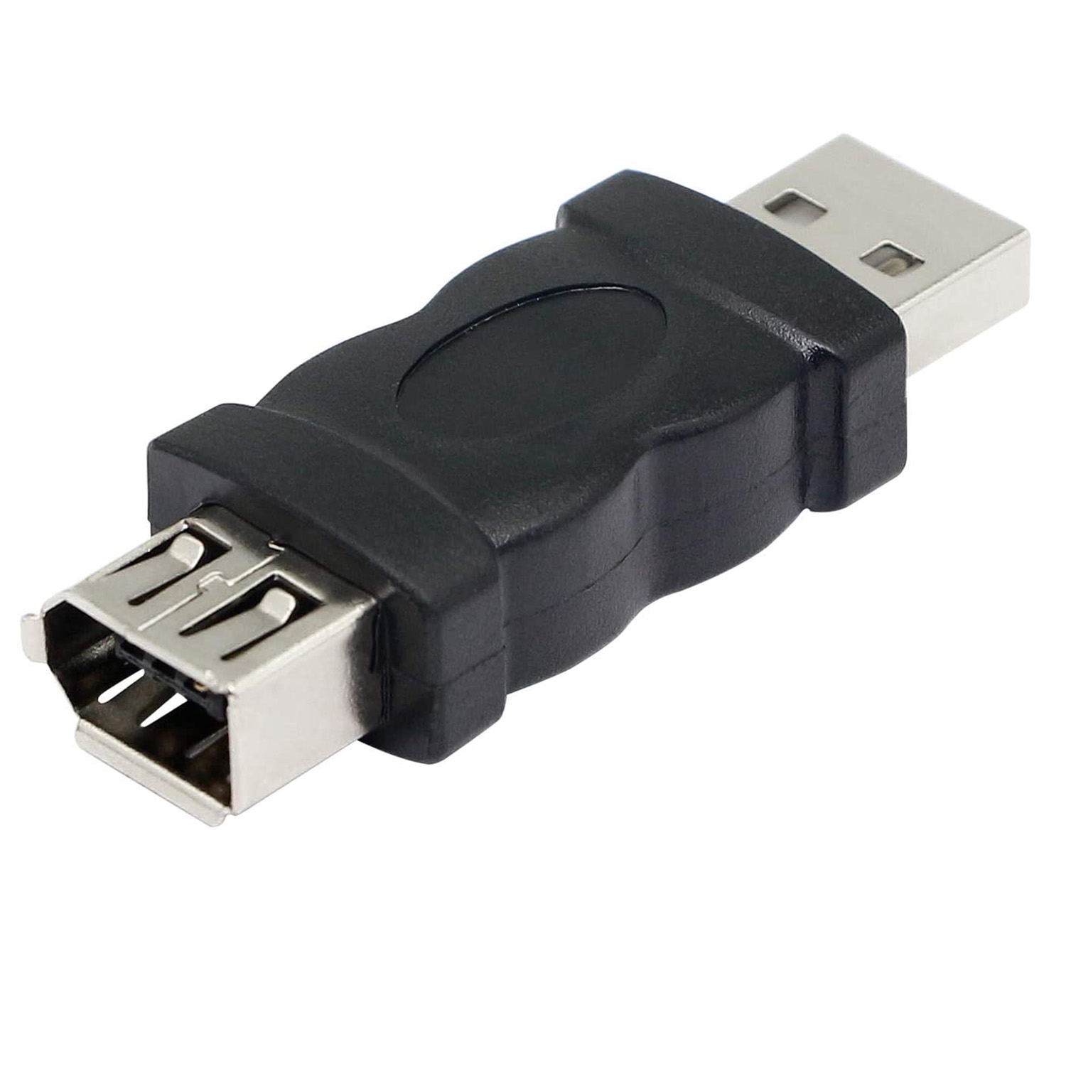 1 st Firewire IEEE 1394 6 Pin Female naar USB Male Adapter Converter Connector voor Printer, Digitale Camera, PDA, Scanner, Harde Schijf