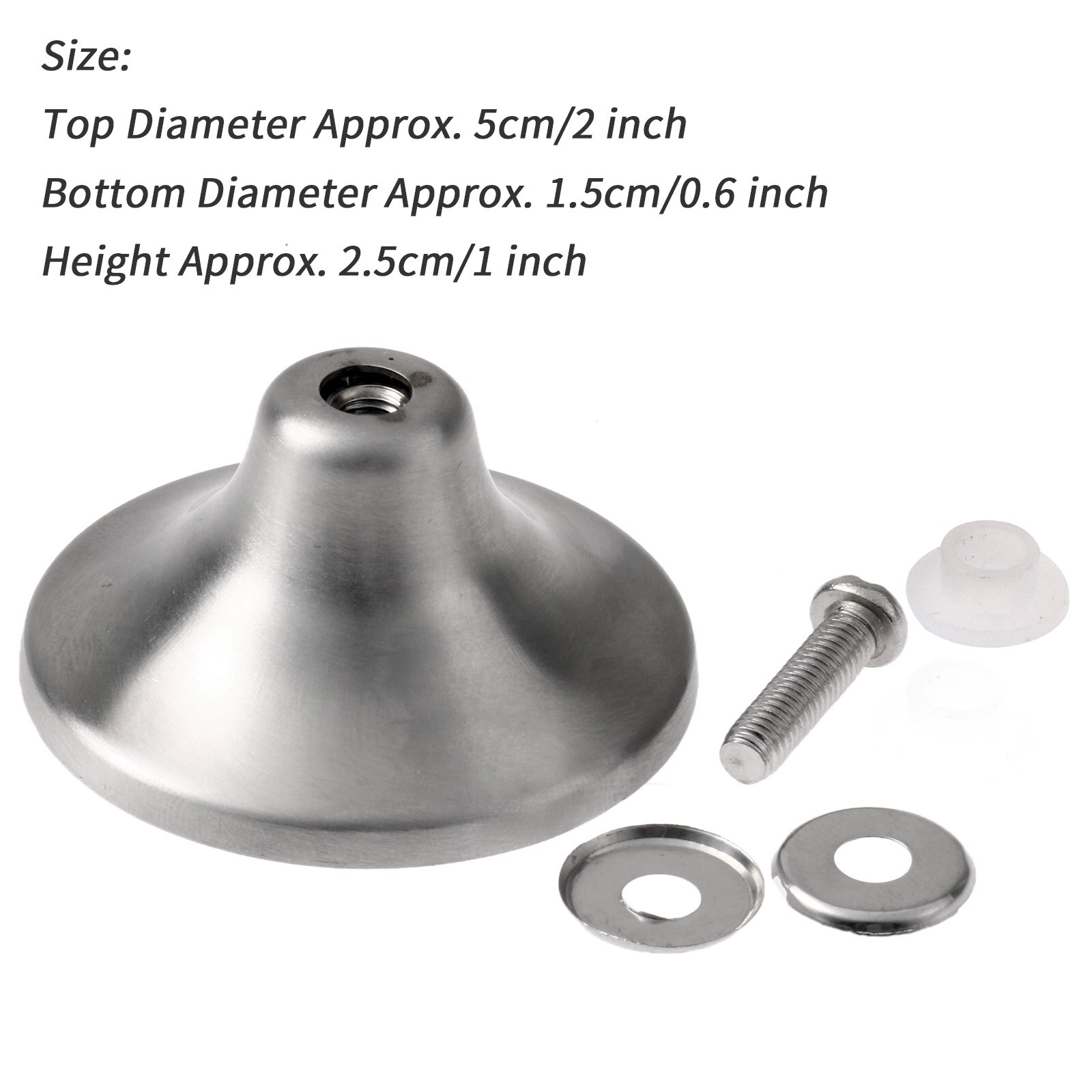 2 Nederlandse Oven Knoppen Pot Pan Handvatten Rvs Snelkookpan Deksel Handgrepen Kookgerei Cover Knop Keuken Koken Accessoires