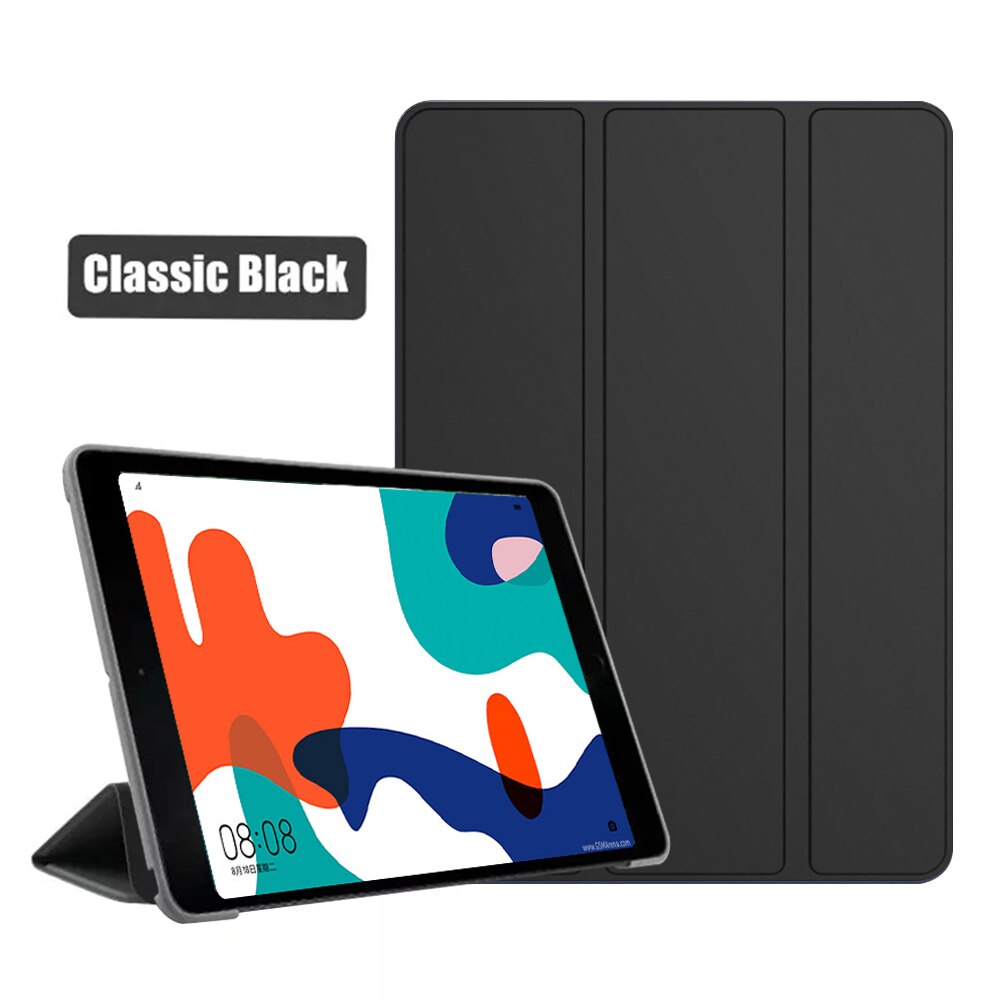 Coque de protection intelligente, support pliable, pour tablette Huawei MatePad 10.4 BAH3-W09 BAH3-AL00 10.4: Black