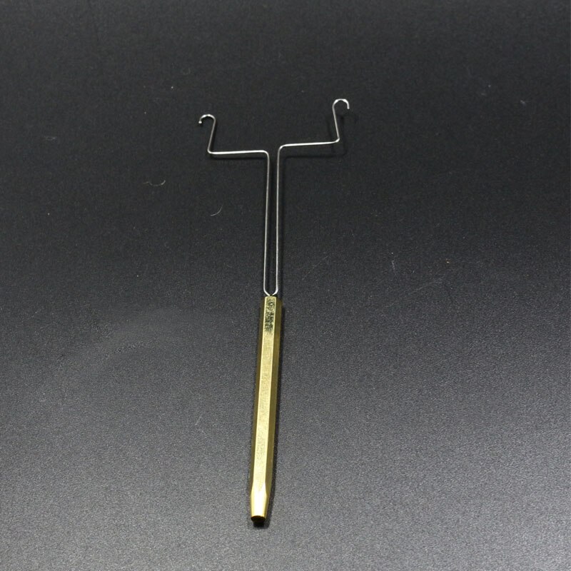 Royal Sissi Y-shaped dubbing twister spinner Fly tying durable dubbing tool withLong Brass Handle general fly tying tools tackle