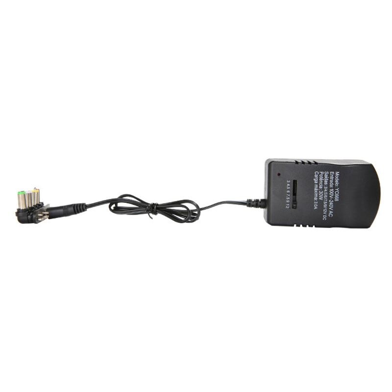 30W Multifunctionele Verstelbare Power Adapter 3-12V Multifunctionele Opladen Schakelaar Power Adapter Eu plug