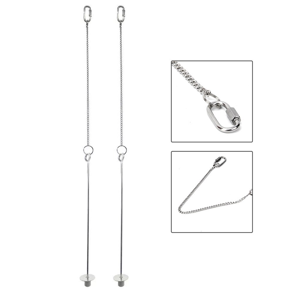 2pcs Parrots Cage Accessories Food Holder Hanging Feeder Toy Hens Chicken Fruit Veggies Budgie Parakeet Skewer Stainless Steel