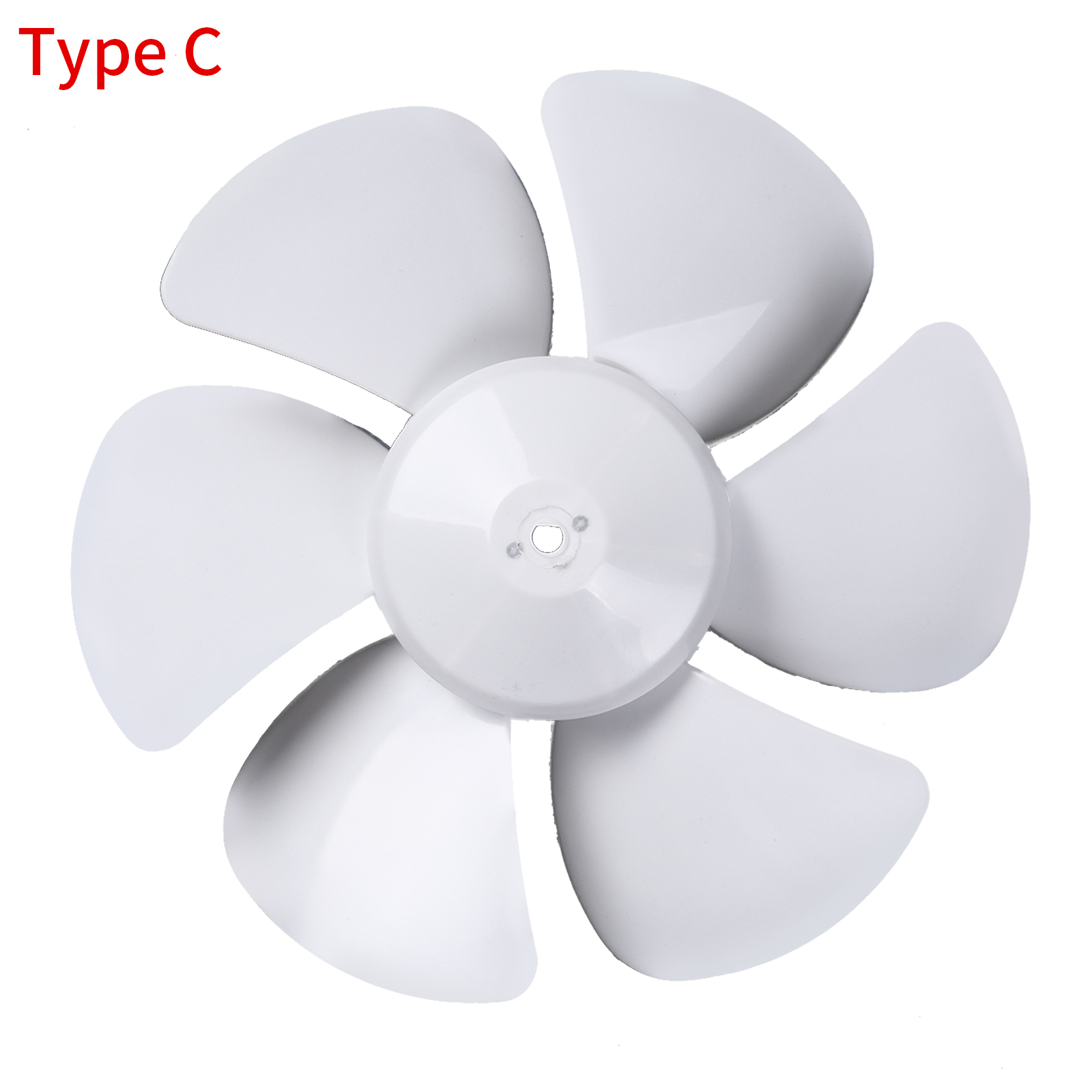 White Plastic Vent Fan Blades Replacements Cooling Fan Blades Vent Range Hood Fan Blades for RV Bathroom Kitchen Vent Fan: Type C