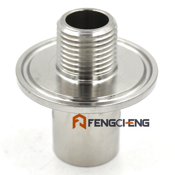 1.5"Tri Clamp X NPT Inside and Outside Sanitary 304 Stainless Brewer Hardware Homebrew Fittings: B