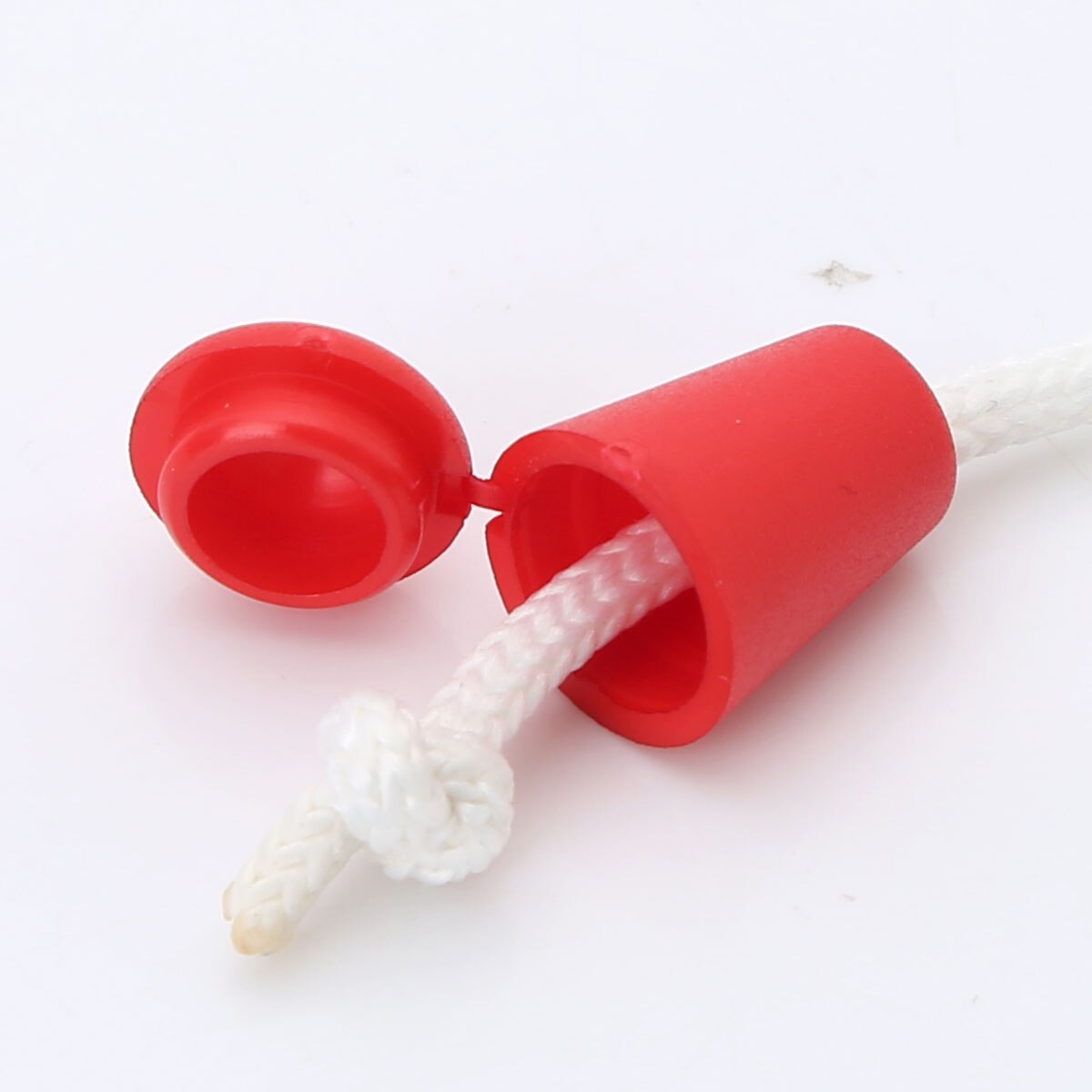 30 stuks koordstopper met afsluitbaar deksel, kunststof clip voor paracord, kleding, tassen, sportkleding, schoenen en accessoires