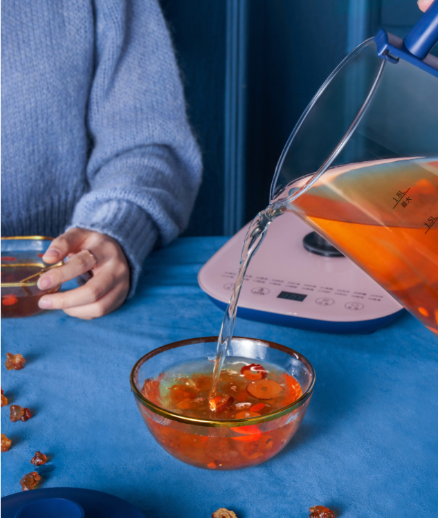 220V 1800ML Electric Kettle Automatic Multifunction Health Preserving Pot Tea Porridge Dessert Multi Cooker