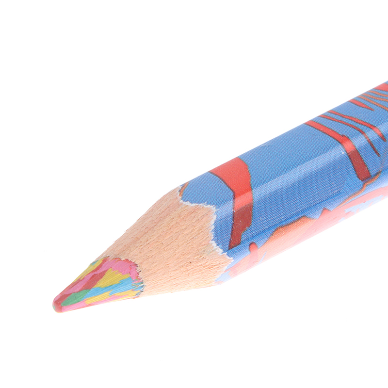 10Pcs Regenboog Potloden Kleurrijke School Schrijven Briefpapier Tekening Painting Potlood Kunst Levert Houten Schilderij Materiaal
