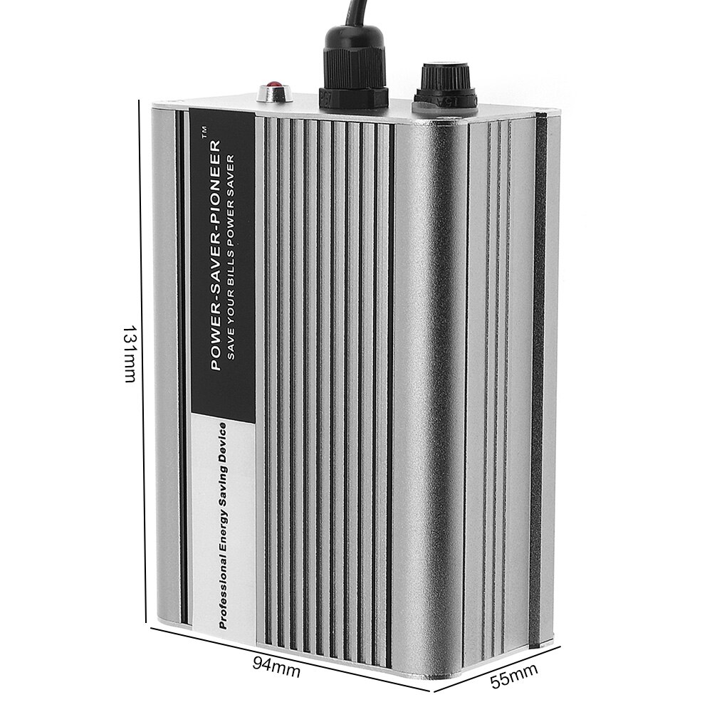 50KW Intelligent Electricity Saving Box 90-250V Power Factor Energy Saver ahorradorde Electricity Bill Killer with EU/UK Plug