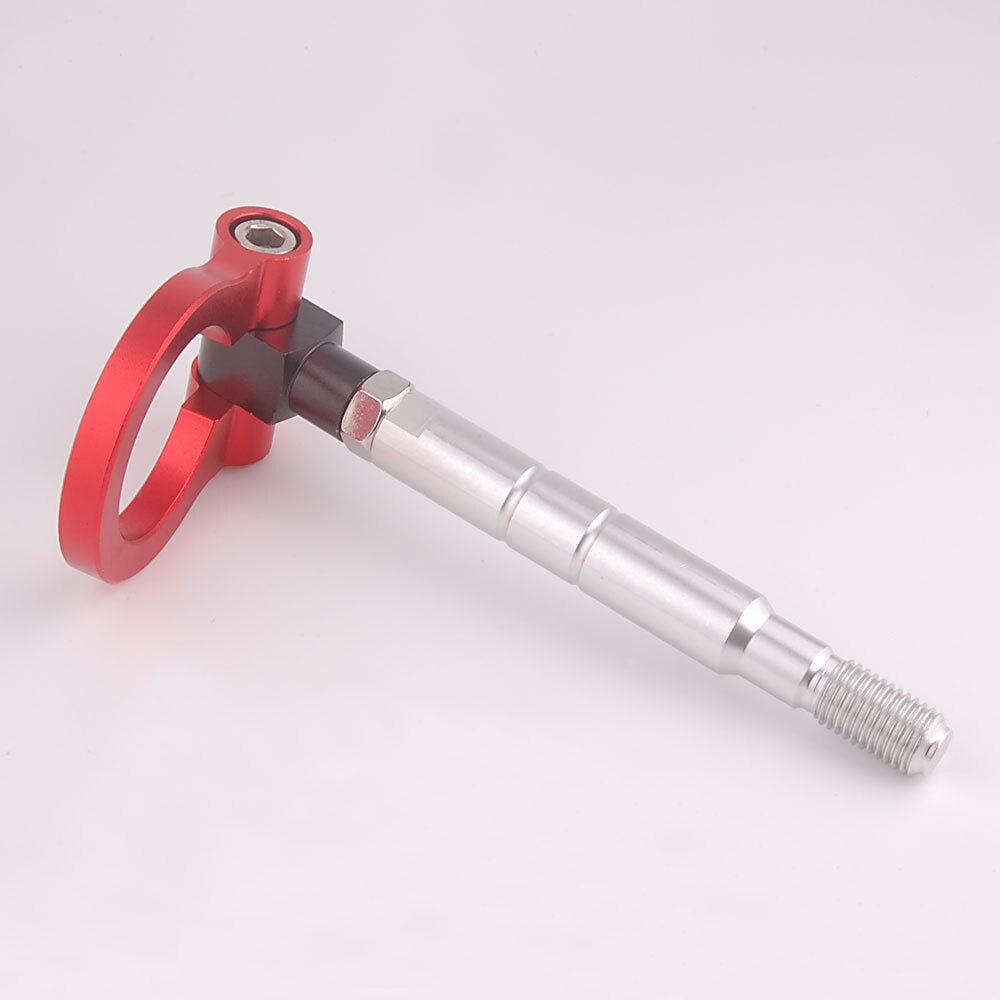 Red Front Rear Racing Tow Hook Trailer Ring Bar Folding Aluminum Red Fit For Subaru Forester WRX XV Impreza Auto Car Accessories