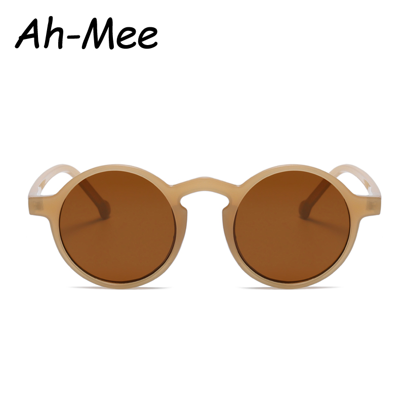 Gafas de sol redondas pequeñas para ciclismo para motocicleta, gafas de sol negras de de Vintage para hombre y mujer, gafas de conducción Unisex
