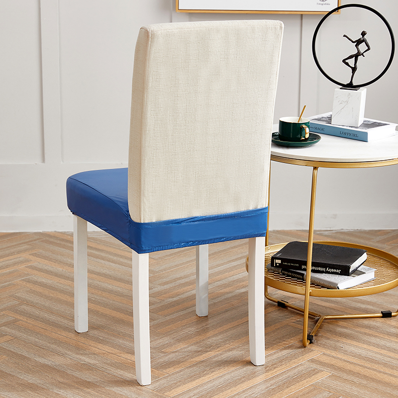 100%  vanntett pu materiale elastikk stoltrekk for spisestue stol sete slipcovers beskytter for kjæledyr