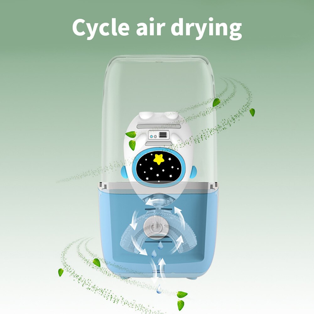 Automatic Uv Toothbrush Disinfection Holder U-shaped Electric Toothbrush Disinfection Box Usb Tooth Brush Cleaning Box