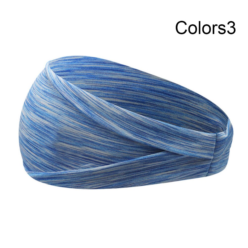 Absorberende Zweet Haarbanden Elastische Sport Haarbanden Head Band Yoga Hoofdbanden Hoofddeksels Headwrap Sport Haaraccessoires: --Colors3