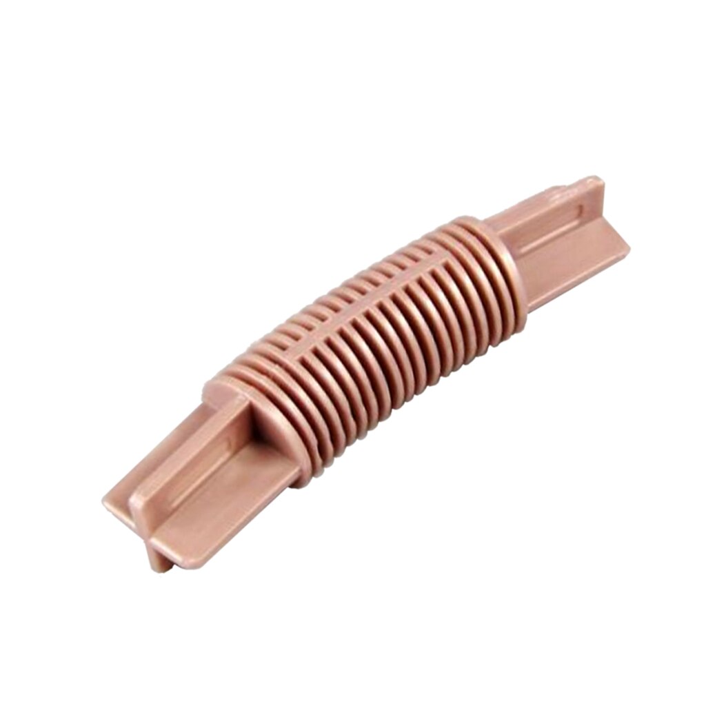 5Pieces Plastic Bay Corner Joint Elbow for 26mm or 28mm Diameter Window Curtain Pole Rod