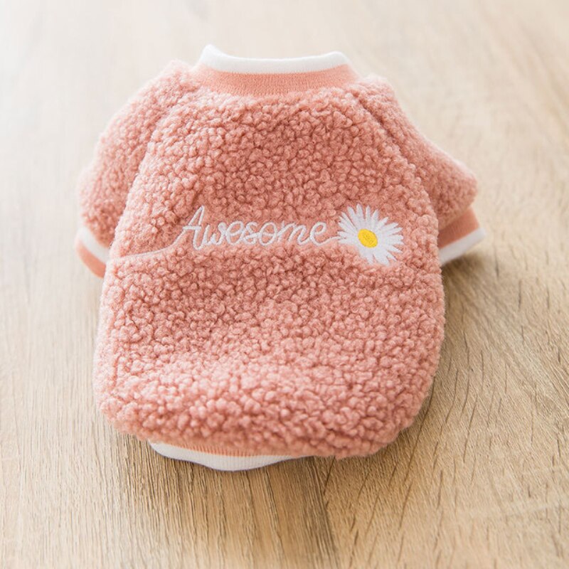Kat Hond Hoodie Kleine Hond Kleding Winter Huisdier Kleding Puppy Outfit Chihuahua Maltese Yorkshike Terrier Poedel Pommeren Kostuum: Roze / XL
