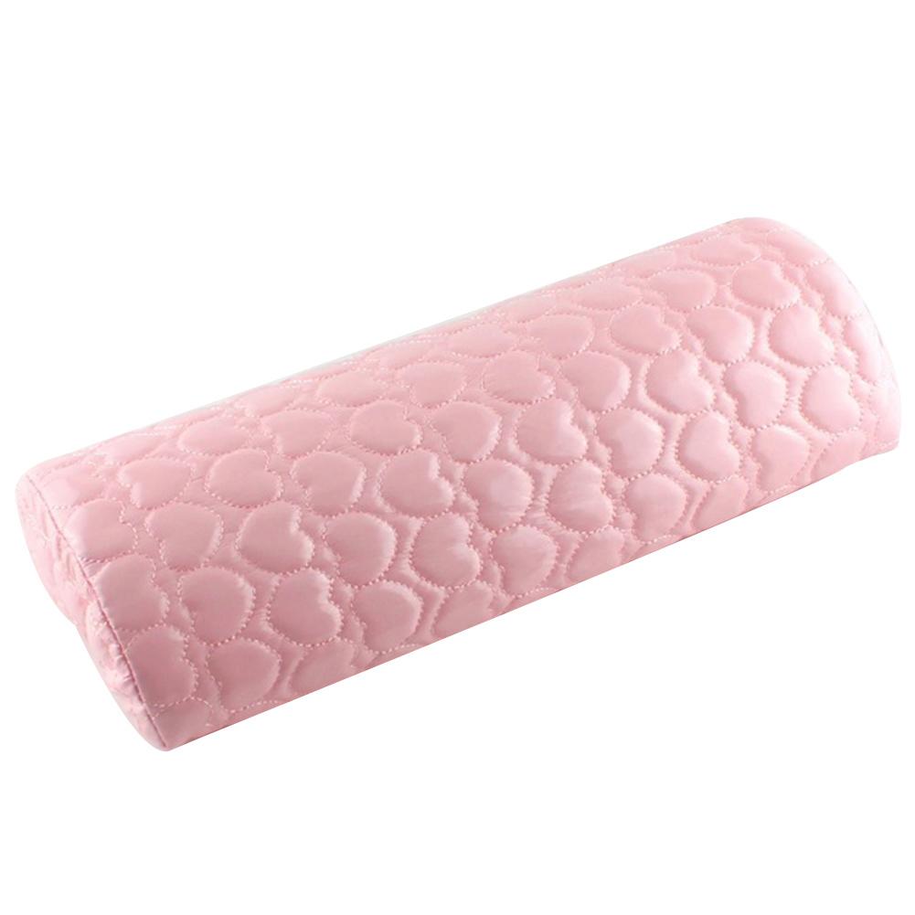 Soft Hand Rests Washable Hand Cushion Sponge Pillow Arm Rest Support Manicure Equipment: Pink