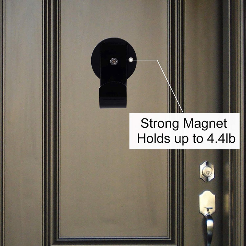 2 Pack Magnetische Krans Hanger Voor Voordeur, Krans Houder Krans Haak Voor Metalen Deur