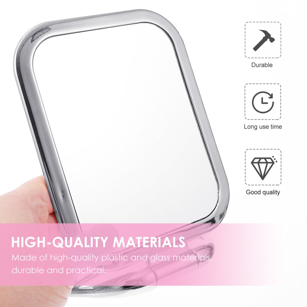 Double Sided Makeup Mirror Tabletop Magnifying Mirror Folding Vanity Mirror