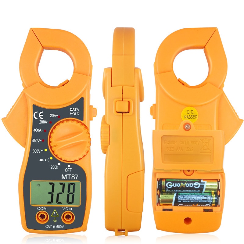 Hidance Digitale Stroomtang Multimeter Spanning Stroom Tang Weerstand Tester Elektronische Multitestre Medidor Multimetre Gereedschap