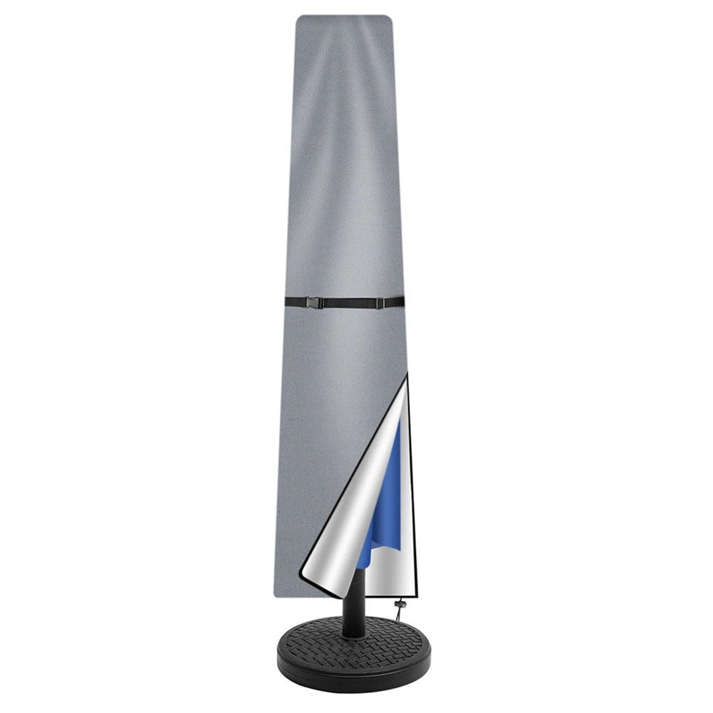 Patio Paraplu Parasolhoes Waterdichte Outdoor Anti-UV Beschermhoes Outdoor Zonnescherm Parapluhoes voor Outdoor Paraplu's: Paars