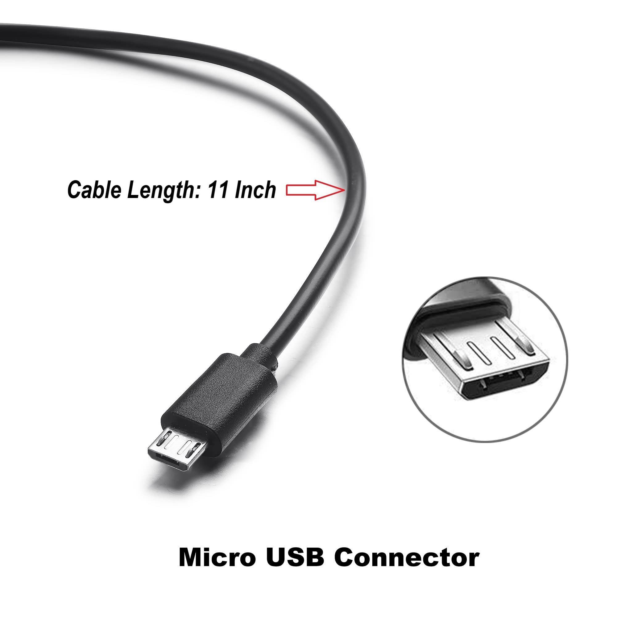 Dc -dc 12v to 5v auto-stroomomvormer, micro-mini usb 3a stroomadapter met spanningsverlaging en beveiliging tegen omgekeerde polariteit 15w