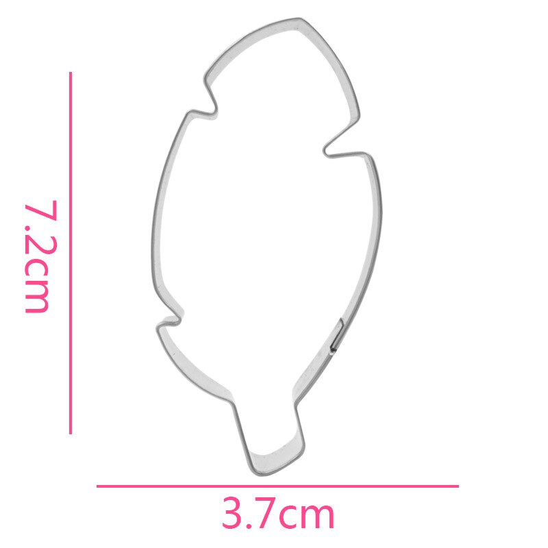 Angrly Veer Cookie Cutter Rvs Cut Biscuit Mold Kookgerei Cake Fondant Wedding Party Decorating Koekjes Stempel