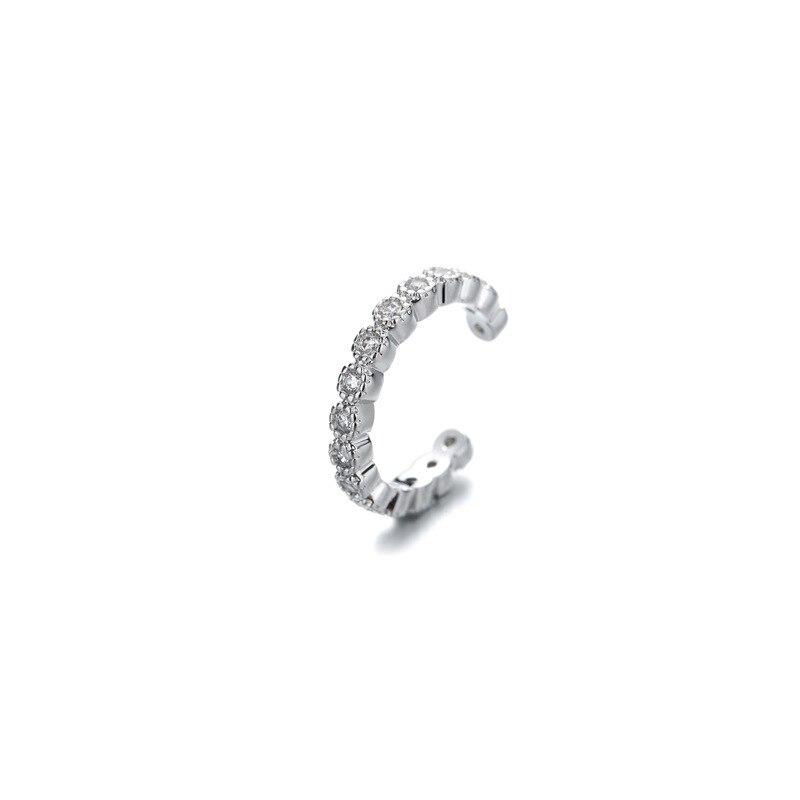 A Girl' 1 Piece Metal Ear Cuff Clip Cross Clip On Piercing Earrings for women Korea Jewelry Femme Cartilage Earcuffs: 11