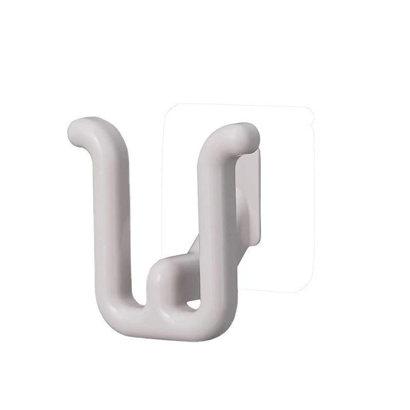 Slipper Opbergrek Muur Badkamer Afvoer Opbergrek Plank Schoenophanghouder Badkamer Organizer Aan De Muur Gemonteerd Schoenenrek: Light Grey