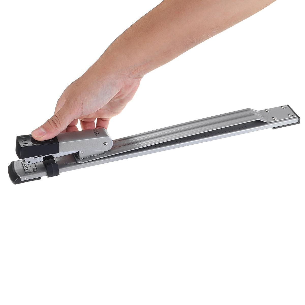 Steel Long Arm Stapler Metal Special A4 A3 Sewing Machine Staple Lengthening Stapler Paper Stapling Office Stapler Bookbinding