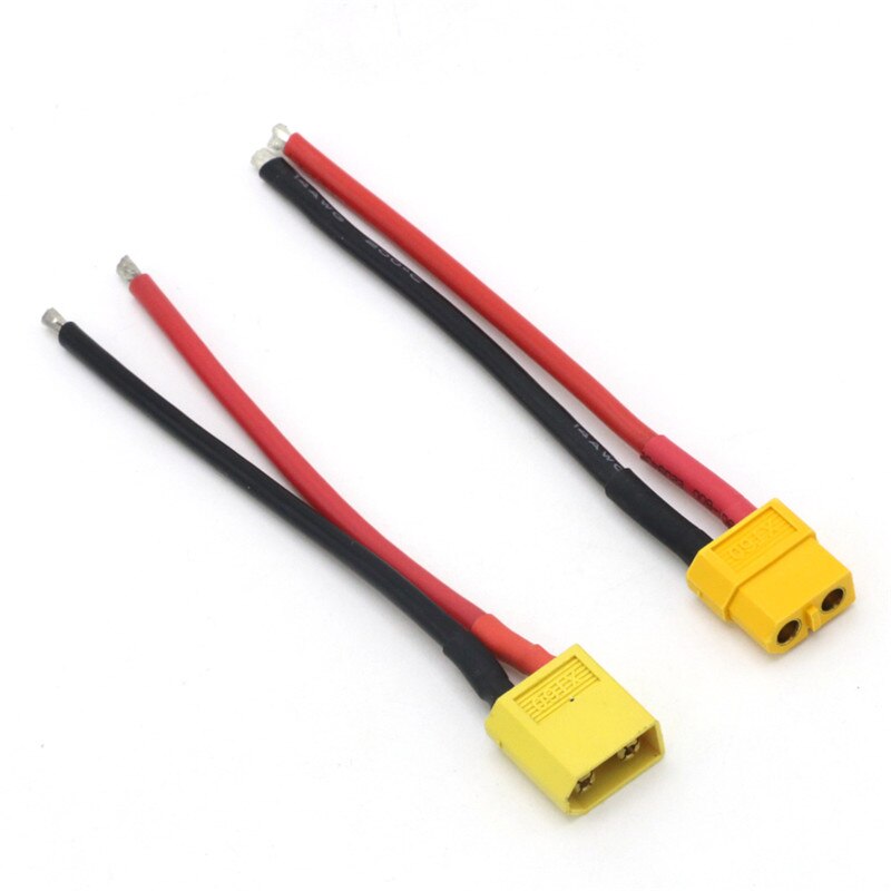 XT60 Connector Female / male 10CM XT60 Battery Male Female Connector Plug with Silicon 12 AWG Wire cable