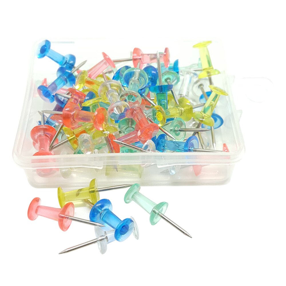 40 Pcs Pushpin Thumbtack Decorative DIY Tool for School Home Office Wall Maps Photos Bulletin Board