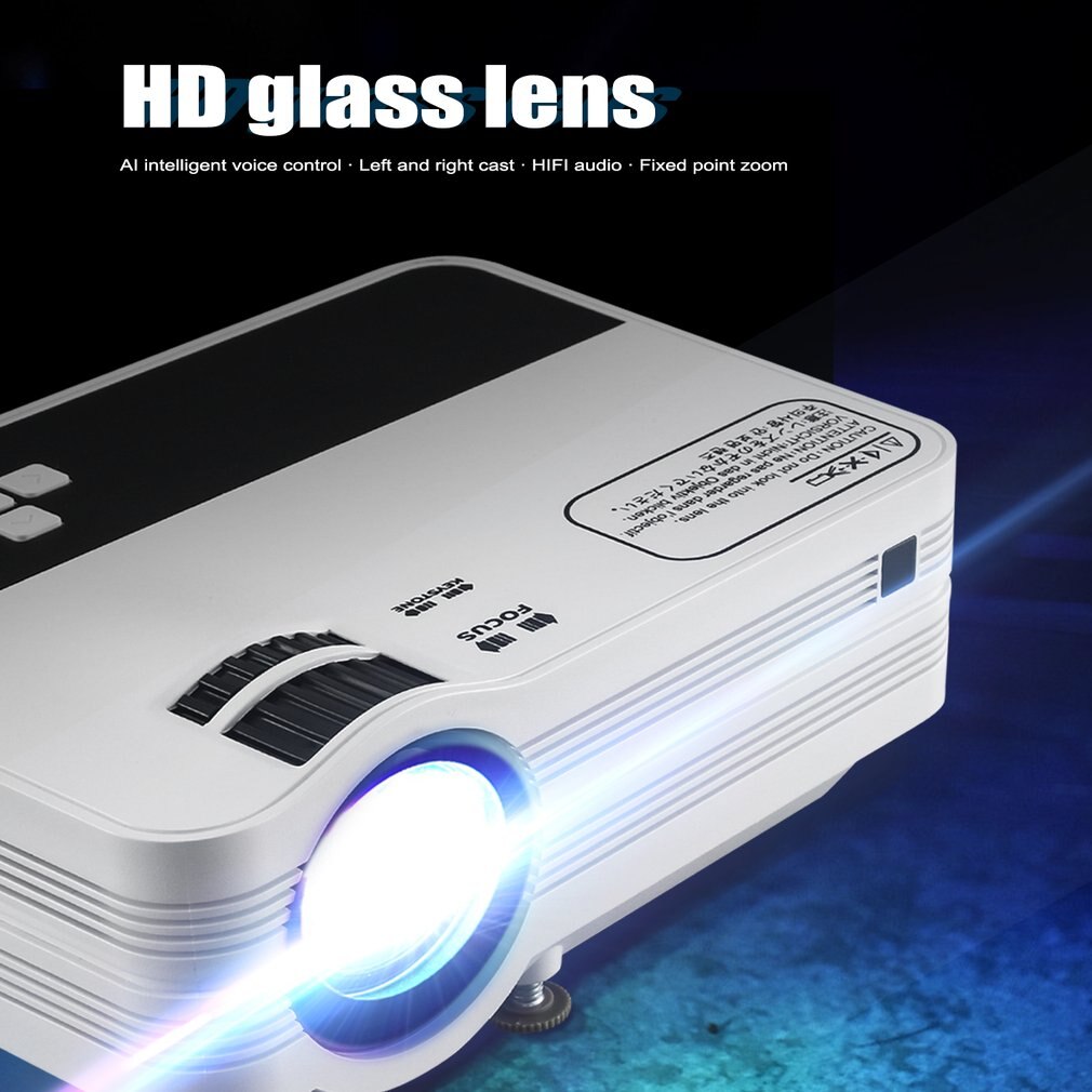Household Multimedia Portable Mini Micro Projection Interactive Projector 720P Multifunctional Video Games Projector