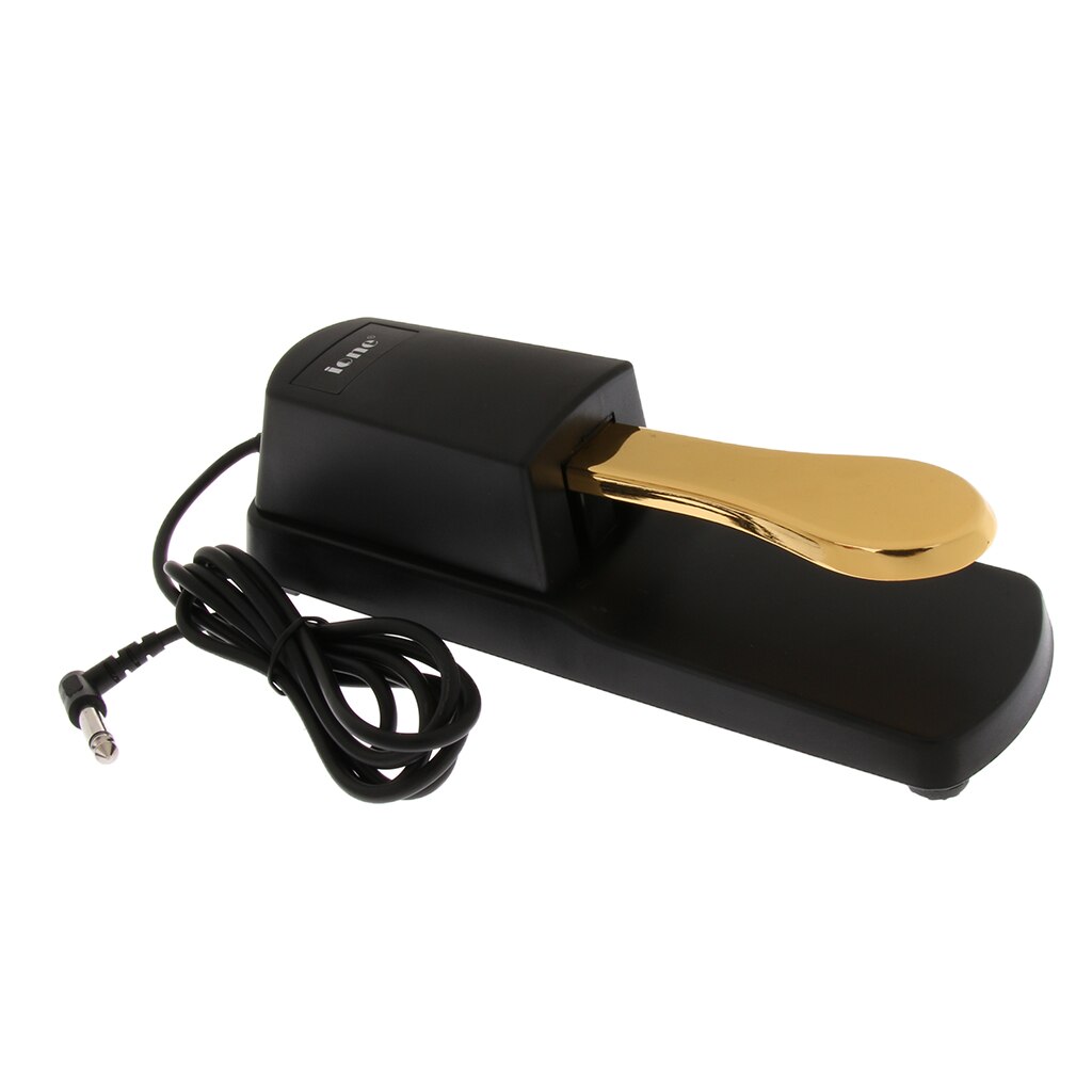 Practical Damper Sustain Pedal for Electric Piano Keyboard