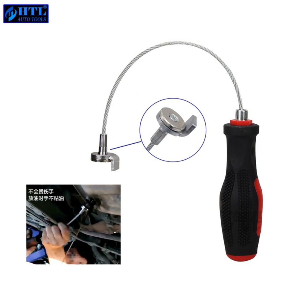 Strong Magnetic Oil Drain Plug Remover Tool Wrench Anti Scald Magnetic Sump Plug Removal Tool