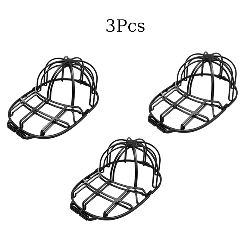 Hoedenwasmachine, huishoudelijke producten, wasaccessoires, anti-vervorming hoedenbeschermingsframe, stevig frame: YELLOW