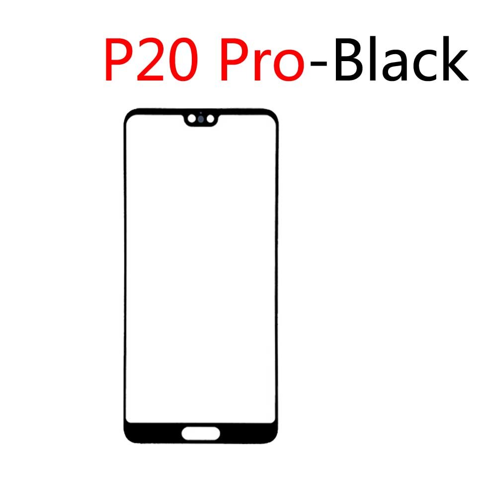 For Huawei P20 P20Pro Touch Screen Sensor LCD Display Digitizer Front outer Glass For P20 Pro P20 Plus Touchscreen Replacement: P20Pro-Black-No tool