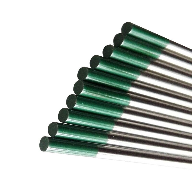 Professionele wolfraamelektroden 175 mm elektroden voor het lassen 1.0