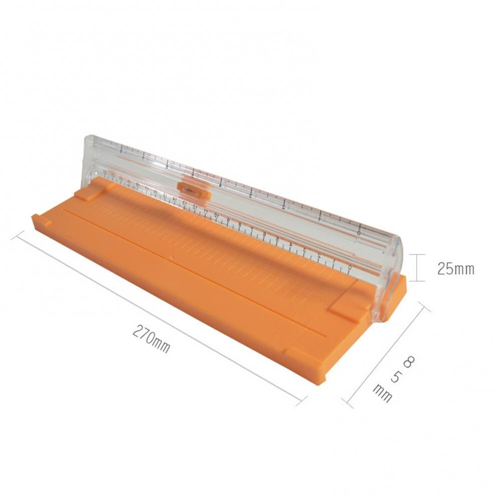 80% Off 857A5 Paper Cutter Sliding Portable Mini Trimmer with Foldable Ruler for Craft