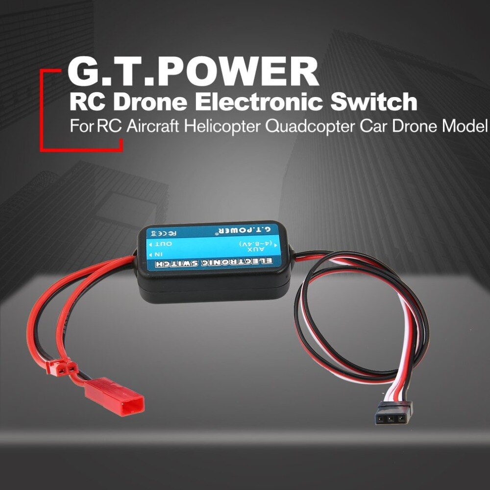 G. t. POWER 0-40V Afstandsbediening Elektronische Schakelaar RC Onderdelen voor RC Vliegtuigen Helikopter Quadcopter Auto Drone Model