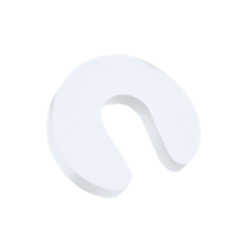 4 szt. Blokady bezpieczeństwa dla dzieci ochrona dzieci EVA C kształt szafa bezpieczeństwa zamki dzieci palec zabezpieczone drzwi korek zatrzymać korek drzwi: nie.5