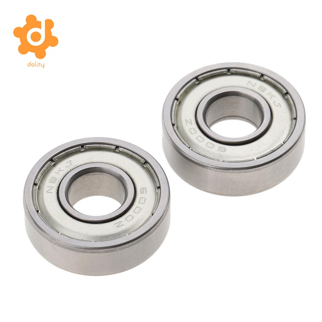 2 uds. De rodamientos de bolas para ruedas de motocicleta, para Mini Quad Pocket 47cc 49cc ATV para 2 rodamientos